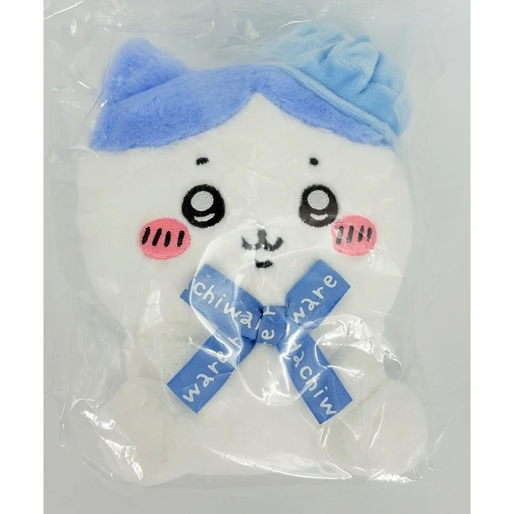 New Chiikawa Plush Hachiware Tokyo Souvenir Japan 6 Inches Blue Beret